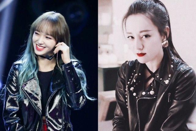 热巴程潇旗袍舞服比拼简直天壤之别，一个大长腿，一个大象腿