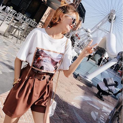 虽然我矮,但是穿的好看!夏季穿这短裤套装,没人信我不到1米6