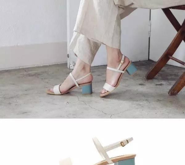  『显腿』30双好看又舒服的中跟凉鞋种草,每一双都好想要!