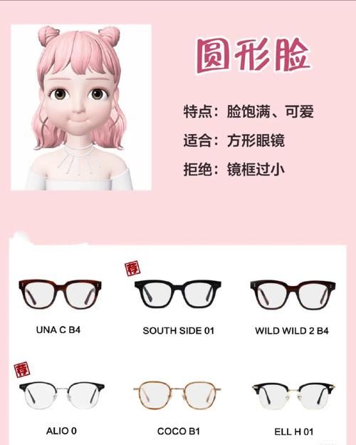  没错：眼镜“拖垮”颜值？根据脸型选准没错，既显脸小还很好看！