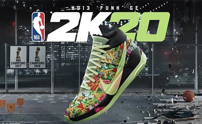  「战靴」又一款2K巨星战靴曝光！花卉Nike KD 13 GE即将登场