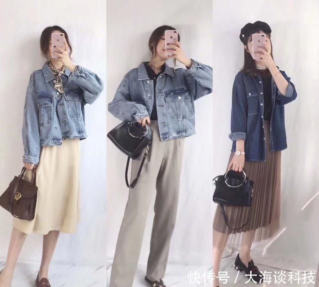  「一看」一种“牛仔装”,27天穿搭不重复,满足春天所有出入场合,一看就会