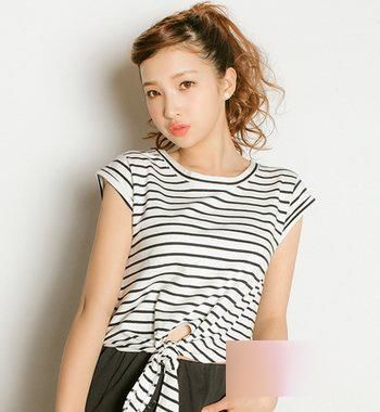 9款女孩子头发偏短的绑扎发图片！