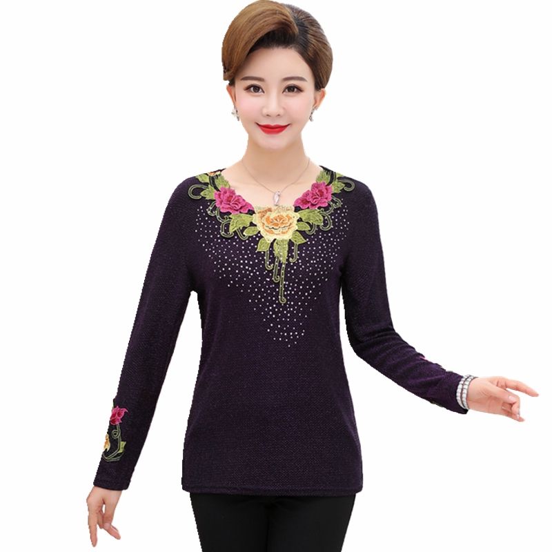 不喜欢穿裙子的妈妈有福了,看到这些打底衫,你肯定会带回去