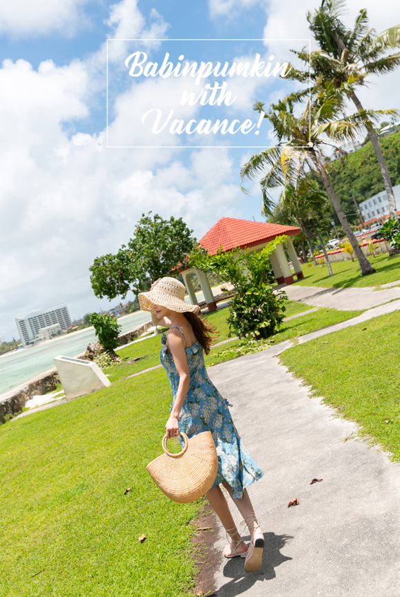 女神孙允珠，静谧海洋西西里蓝莓吊带长裙