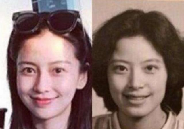  『强大』本以为关晓彤和妈妈够像了，看到baby和妈妈，才知道基因的强大