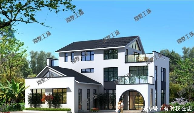 16套农村自建房别墅图纸，中式别墅雅致，2019建房就要百里挑一