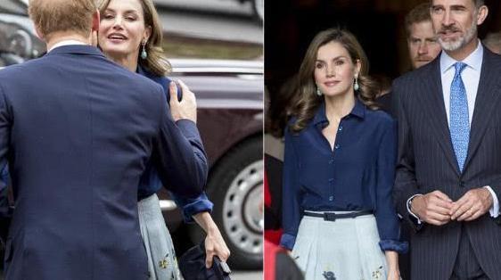 同是王的女人, 一个大方优雅, 一个知性端庄, 凯特和莱蒂齐亚谁更