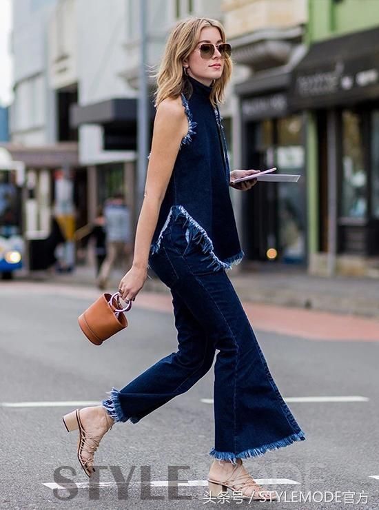 背心搭阔腿裤，大写加粗的高级清凉夏装！