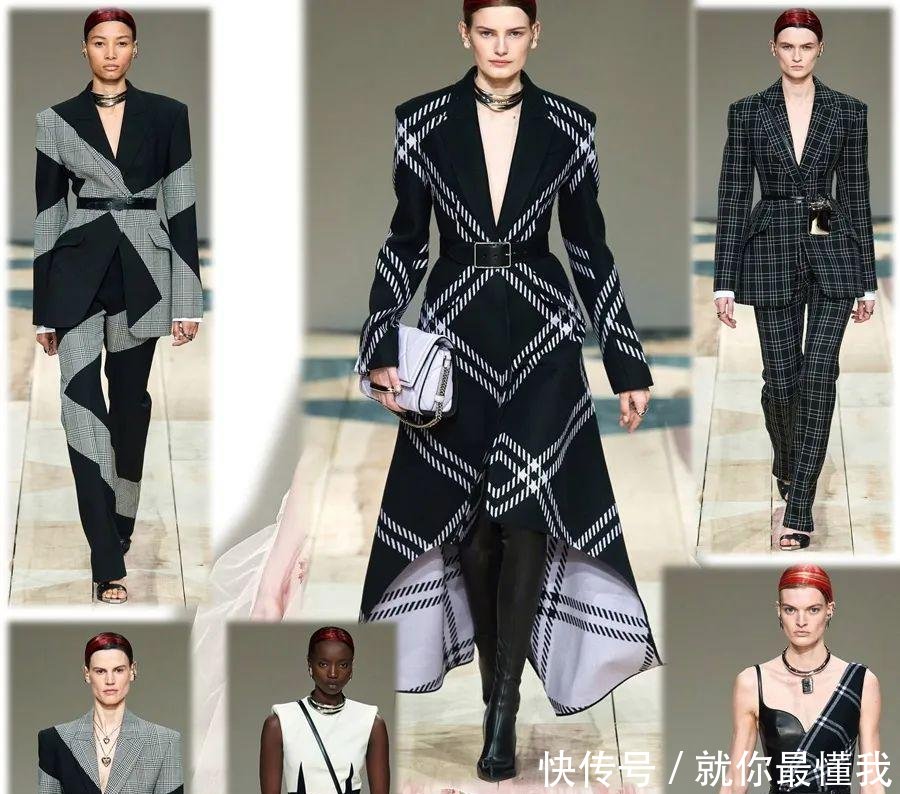  「下身配以」时尚巴黎时装周上Alexander McQueen2020秋冬的视觉盛宴