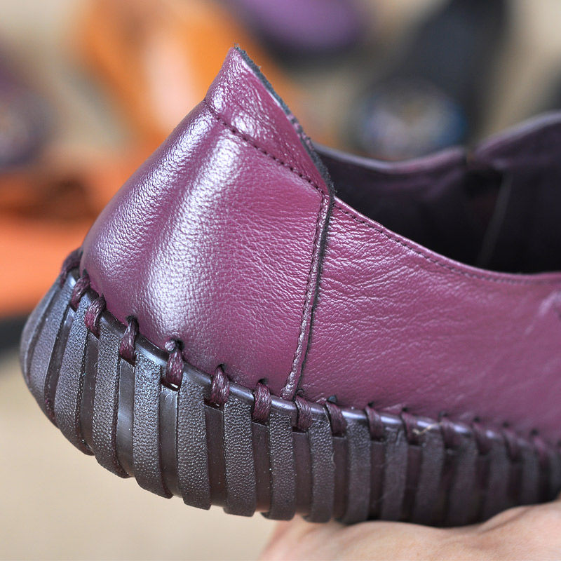 妈妈嫌高跟鞋累脚!鞋柜里全是这种“软底鞋”，比不穿鞋还要舒适