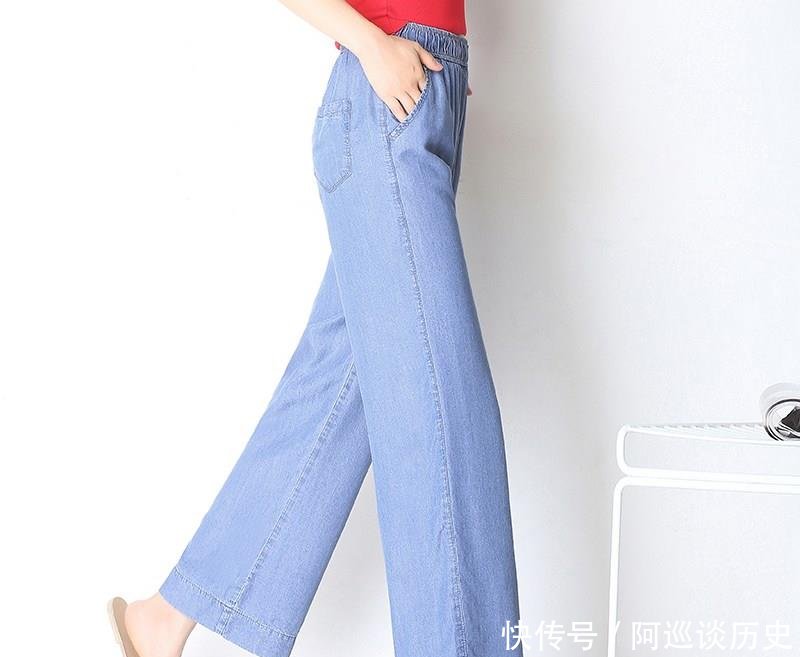 「有型」三伏天别穿连衣裙了,试试这些“天丝裤”,清凉舒适,时尚有型
