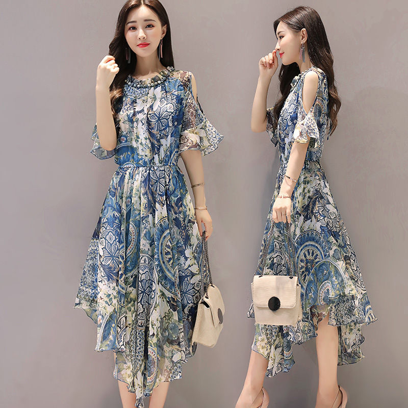 漂亮女人夏天都爱穿这种套裙!气质爆表超迷人，真是倾国又倾城