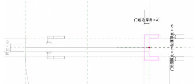 Revit在制作门族时,确定门与门洞的关系