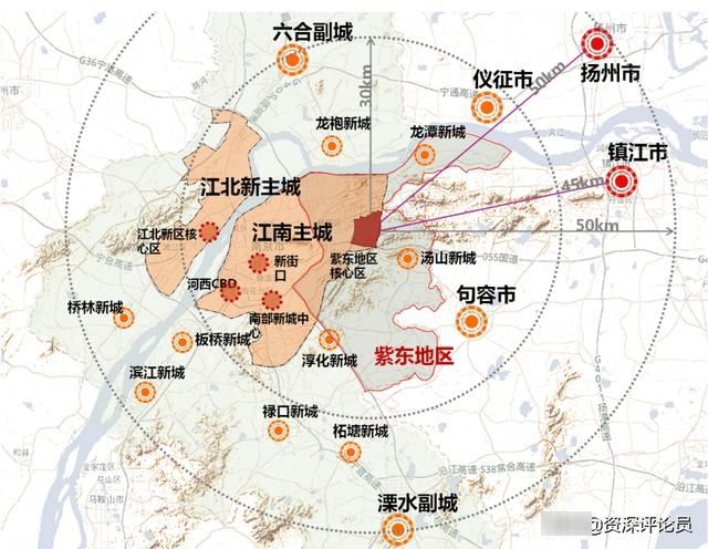  【宁镇扬同城化发展】南京紫东核心区将建成什么样？最新规划图今日揭晓！