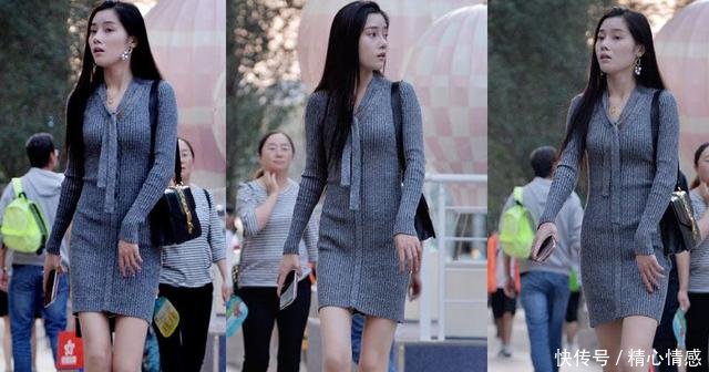 180cm的身高，52公斤的体重，4个字形容她的美！