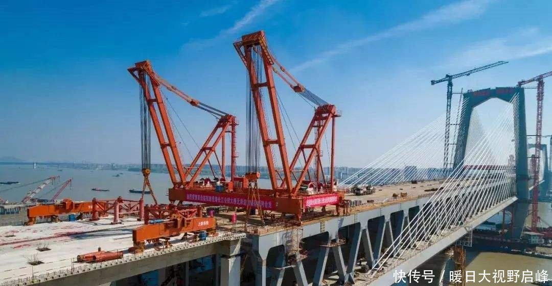  「世界纪录」安徽将迎一座长江大桥，双向8车道预计明年建成，这