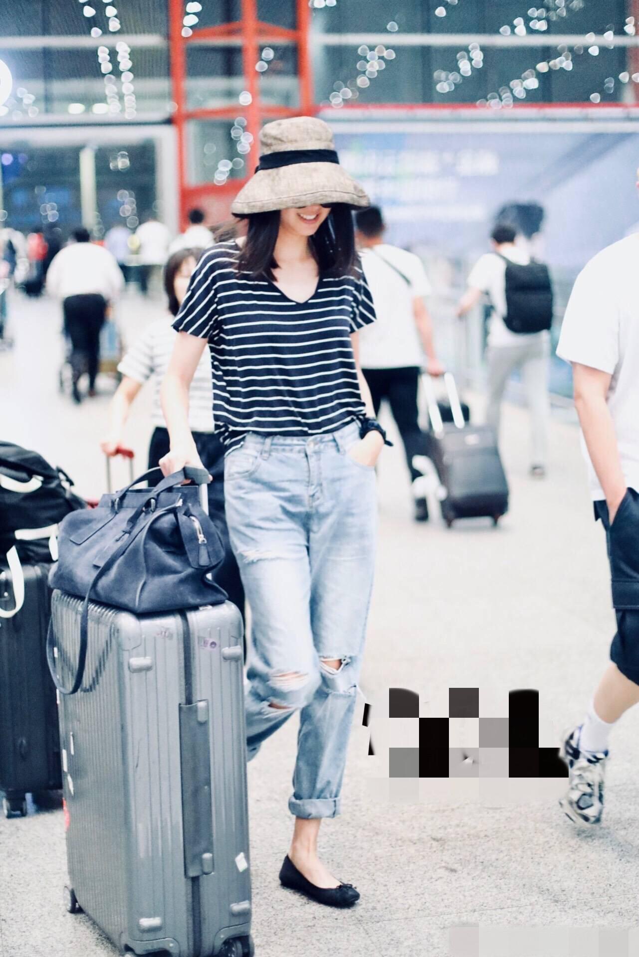 张梓琳的大长腿简直要“逆天”了,网友:这才是真正的腿精