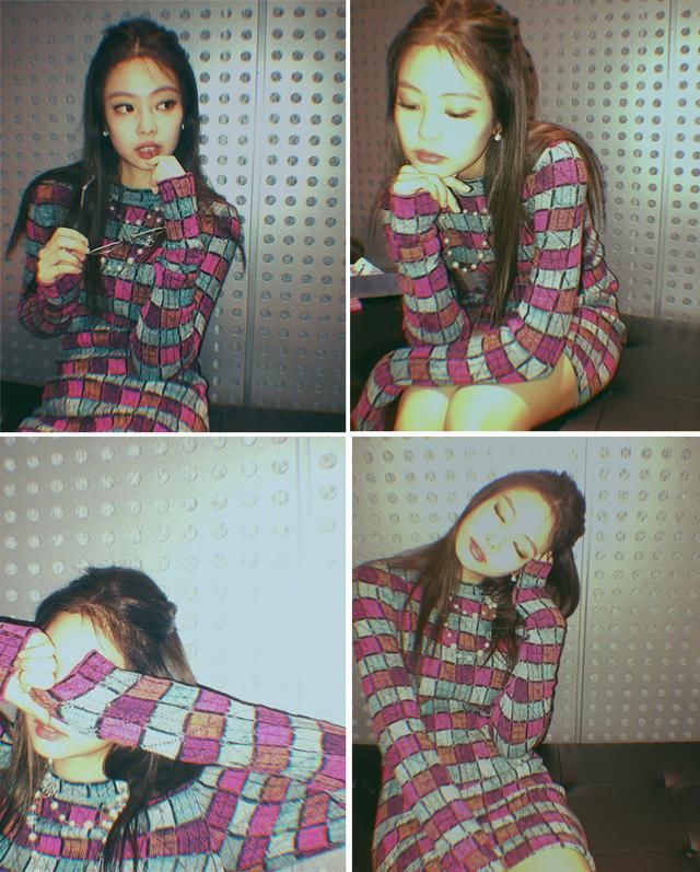 JENNIE撞衫大一轮的白百何，网友:年轻在时尚面前不见得是优势