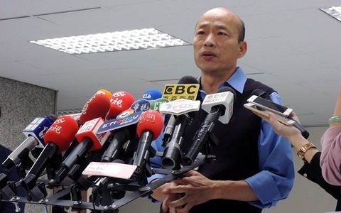 韩国瑜:九二共识是两岸互动的定海神针