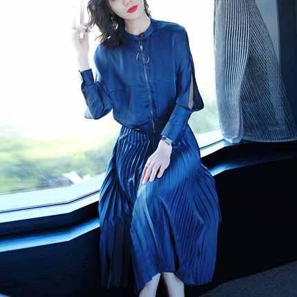 无意间发现:薄秋裙，竟比旗袍还优雅，适合32-50岁女人穿