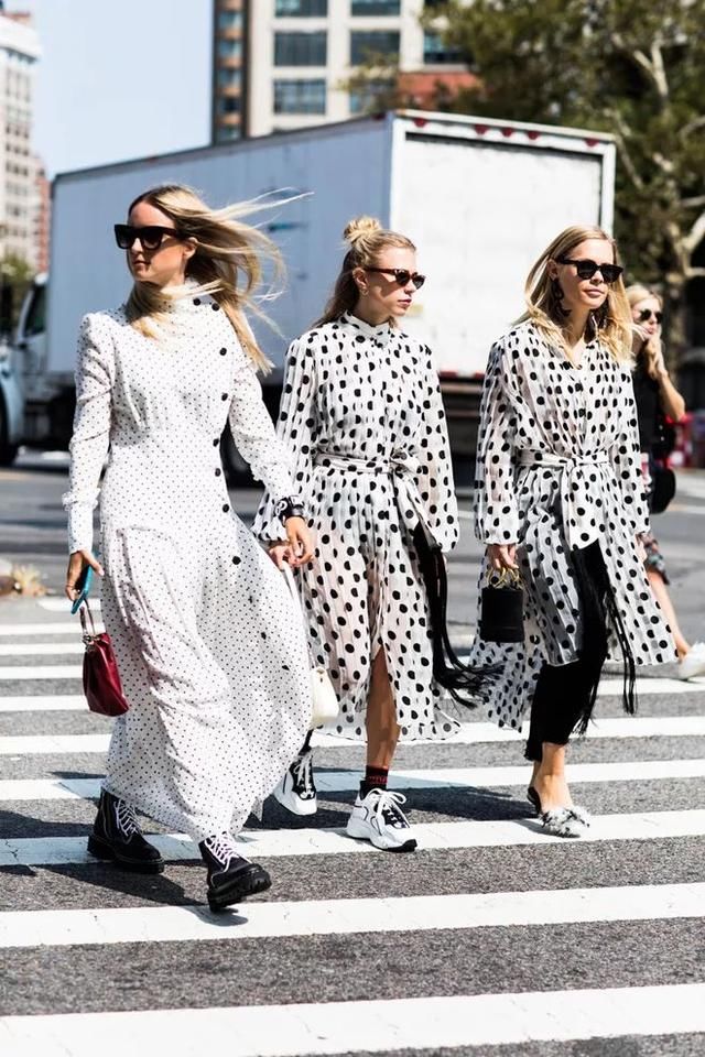 时髦博主INS刷火了波点，但亚洲人怎么穿才不土?