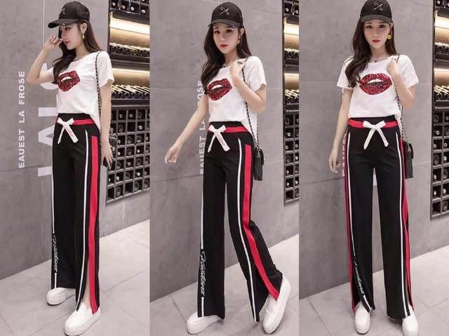 过时的裤子不要穿了，今年很流行的5条运动裤，搭配t恤最潮!