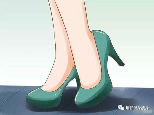 女人，正确的穿高跟鞋走路技巧