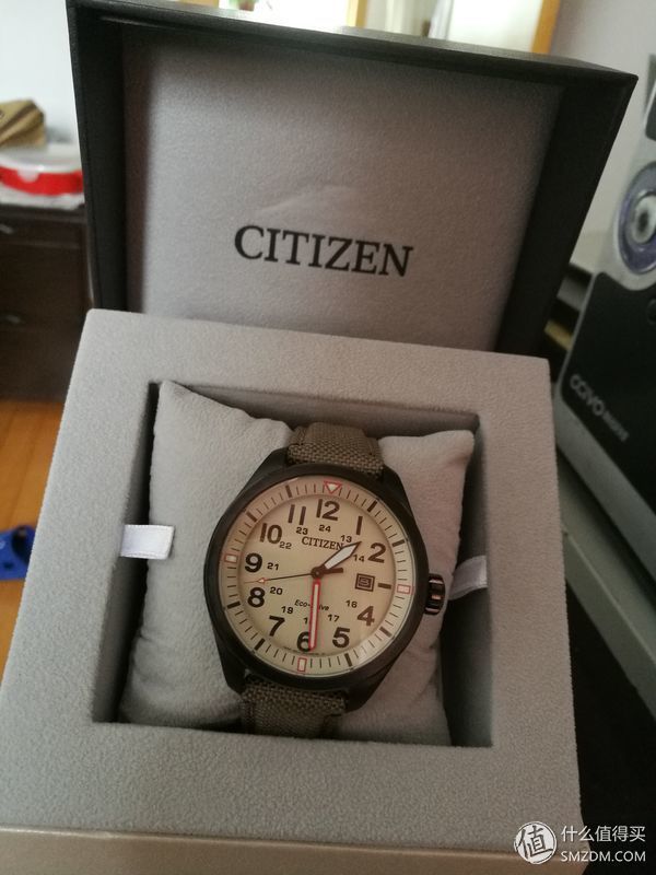 CITIZEN 西铁城 AW5005 经典复古光动能休闲表开箱