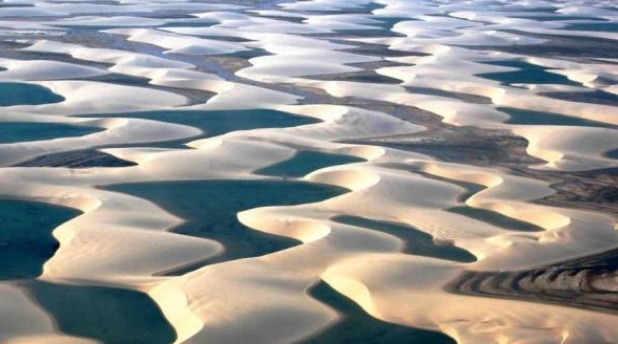 巴西一神奇的沙漠，2个月内出现几千个湖泊，被称为“千湖沙漠”