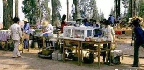  「小贩」80年代珍贵旧照，忙碌却很开心