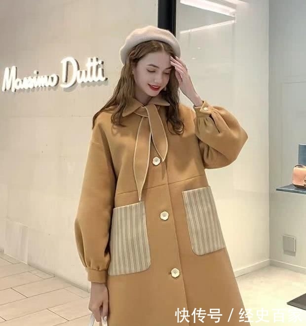 「少女」精致又百搭的大衣,少女感十足,简单的搭配也能穿出高级感