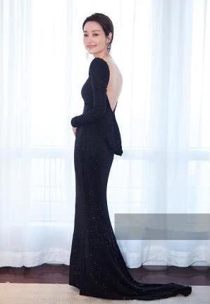 马伊琍厉害了，这个人鱼裙连林志玲都比不过她，网友：这次真的她