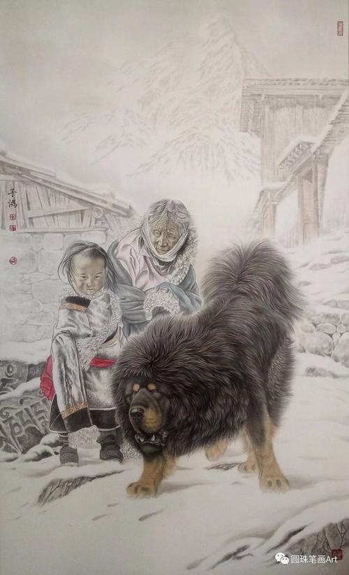 他笔下的这些细腻逼真的工笔画，让人叹为观止！