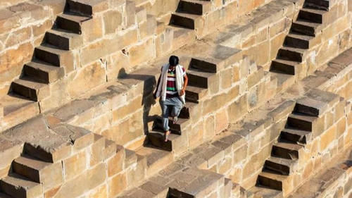 印度古代工程奇迹“阶梯水井”