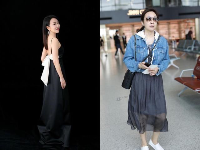 闫妮两个造型穿出18岁和50岁的即视感，网友：论化妆的重要性！