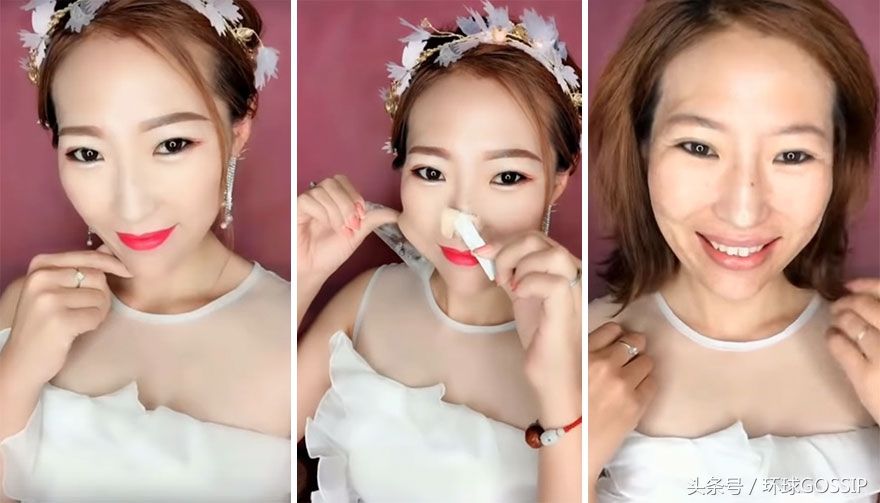 难道现在妹纸们都已经超越化妆,直奔“易容术”去了?