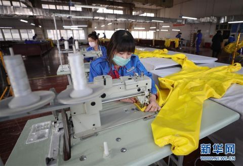  「沈阳橡胶研究设计院」沈阳：加紧生产隔离服