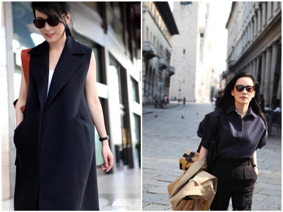 47岁俞飞鸿未婚又怎样?20岁的脸，2米8气场的衣品，活得比谁都好