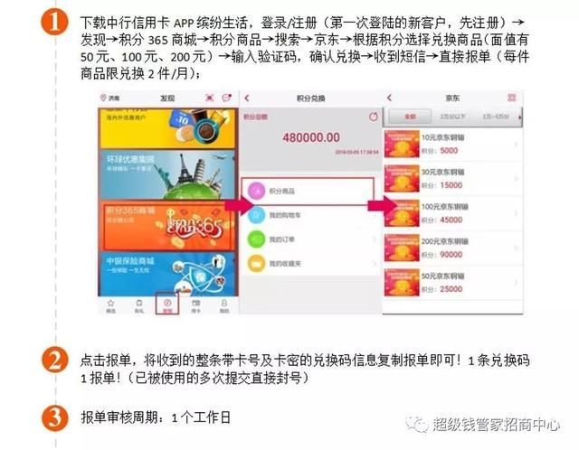 卡积分兑换现金操作指南(以中国银行为例