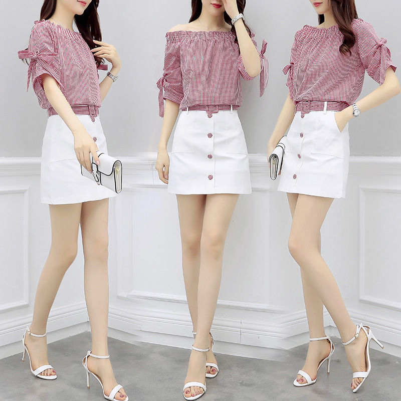 难怪老婆把恨天高都丢了!穿上小个子套装，没人看出她不到1米6