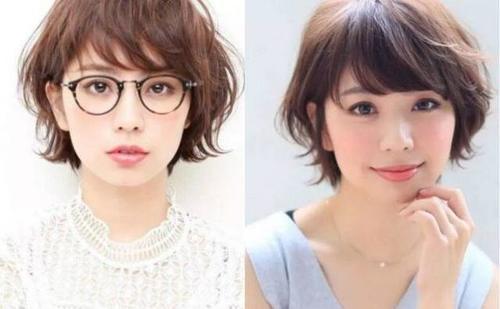 150cm矮个子女生短发,瞬间就有视觉增高了!