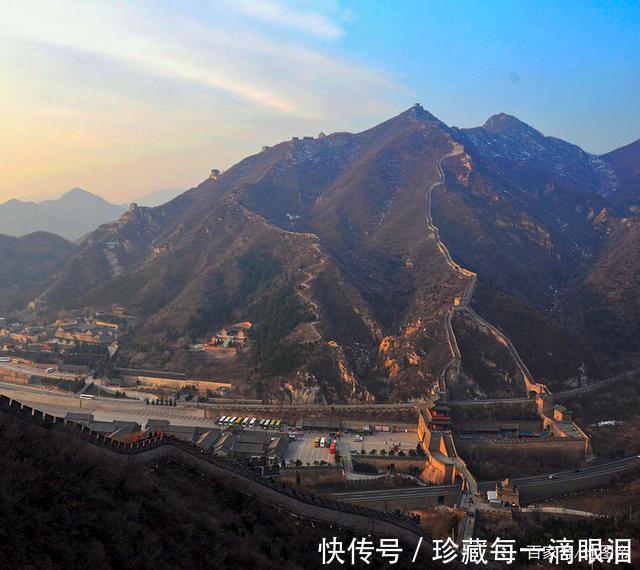 航拍北京的北部门户居庸关,为何叫这个名字