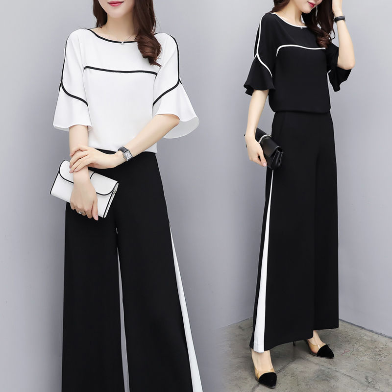 别小看这七分裤、九分裤套装，比短裤洋气，比连衣裙干练，美爆