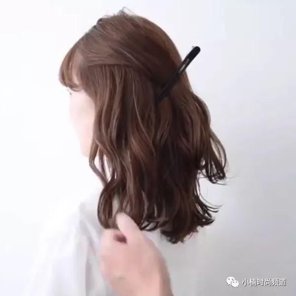 手残也能秒懂！让你颜值翻倍的晨曦微卷，短中长发不求人也能达成