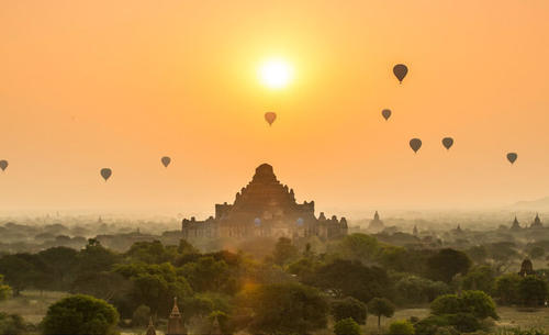 隐匿在东南亚的秘境，在这座古城里看次日出，就仿佛进入童话！