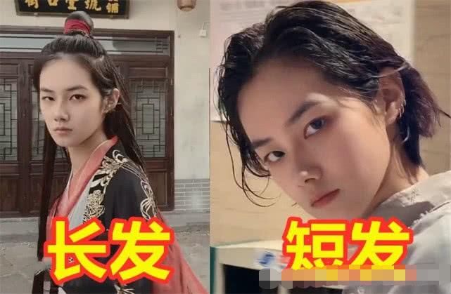  『差别』女生“长发和短发”的差别有多大？看完短发后，男生：我都不够你A了！