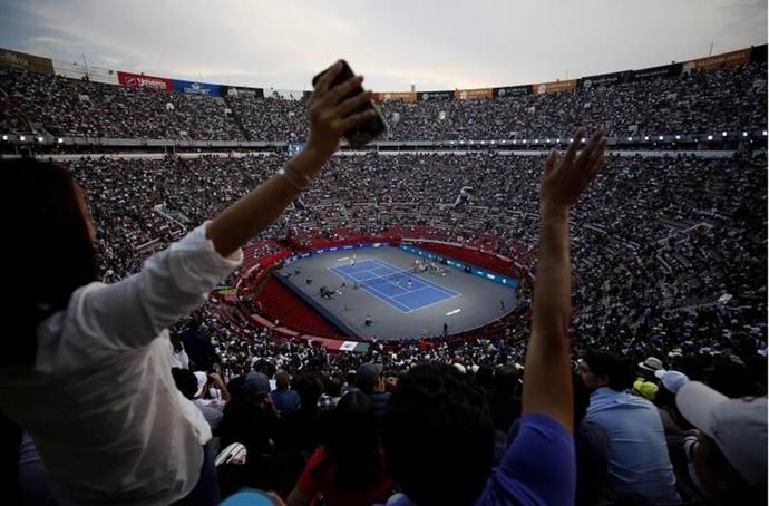 费德勒南美表演赛结束