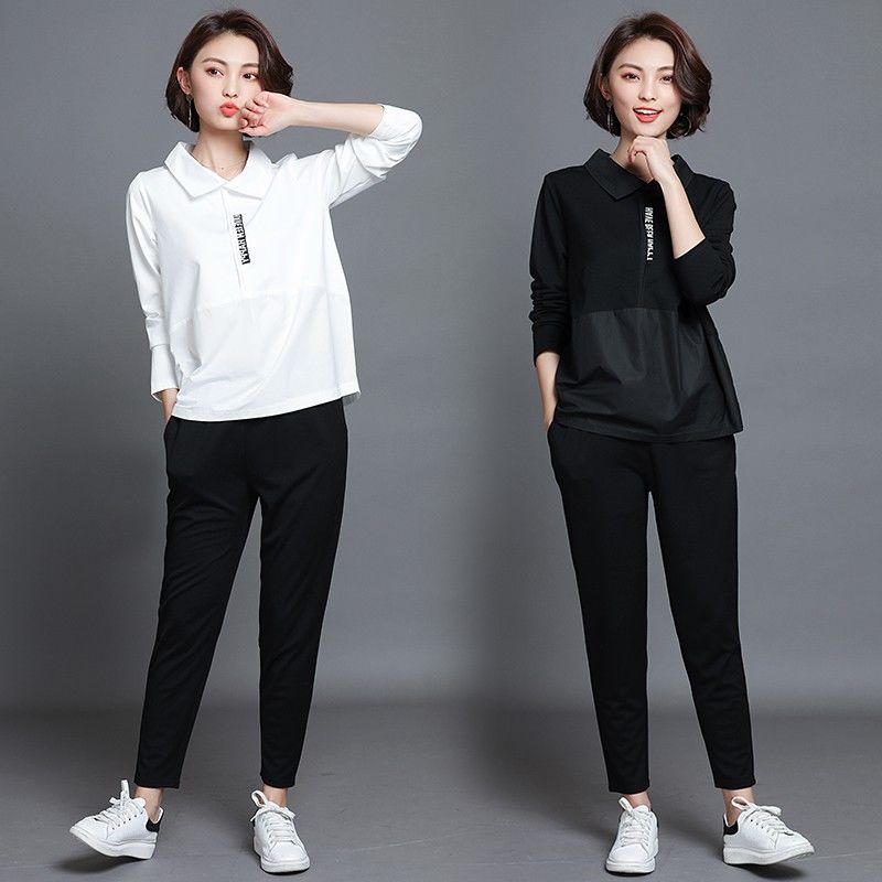 女人再懒，也别穿打底裤出门!秋天流行这样的休闲装，优雅又大方