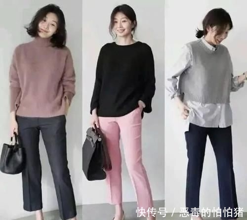 #满分#过完年该怎么穿?韩国时尚博主的春季穿搭,优雅知性气质满分